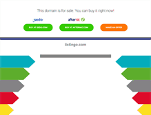 Tablet Screenshot of listingo.com